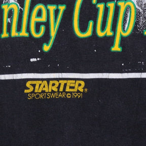1991 Vintage Minnesota North Stars | Stanley Cup Playoffs "Lightning" Graphic T-Shirt