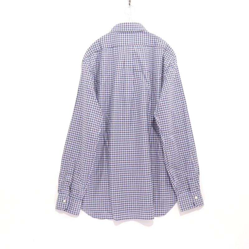 POLO RALPH LAUREN | Gingham Check Button-Down Shirt "Blue"