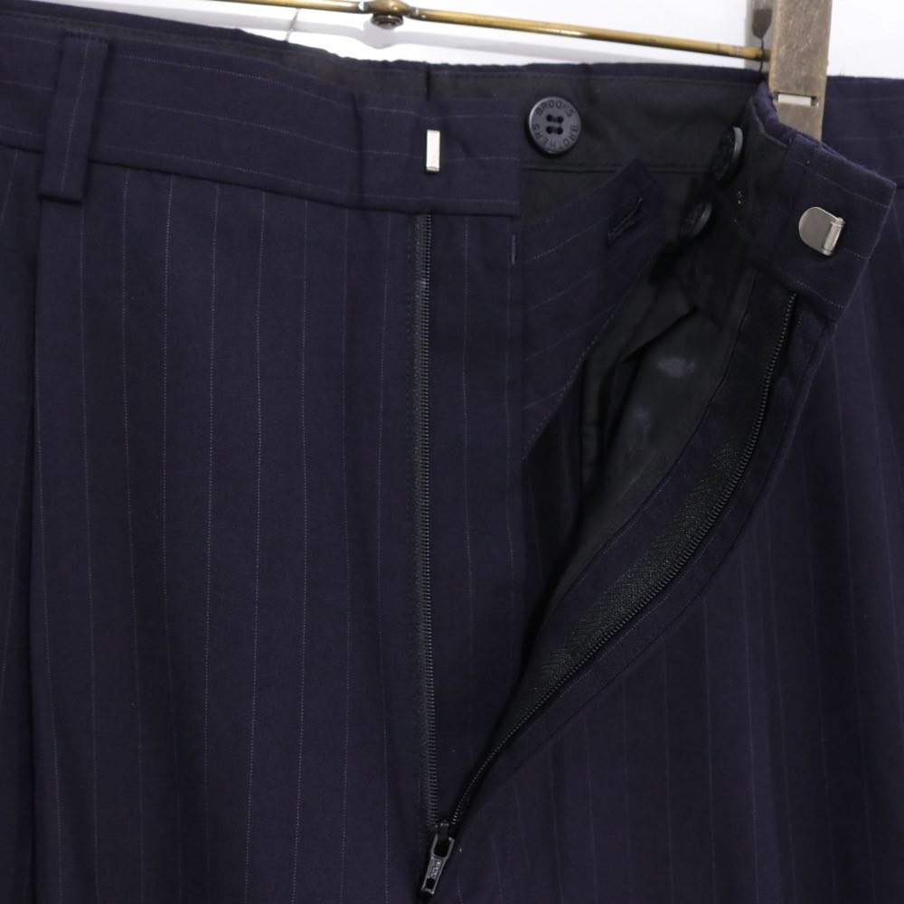 Brooks Brothers | 2-Tuck Pinstripe Trousers "Navy"