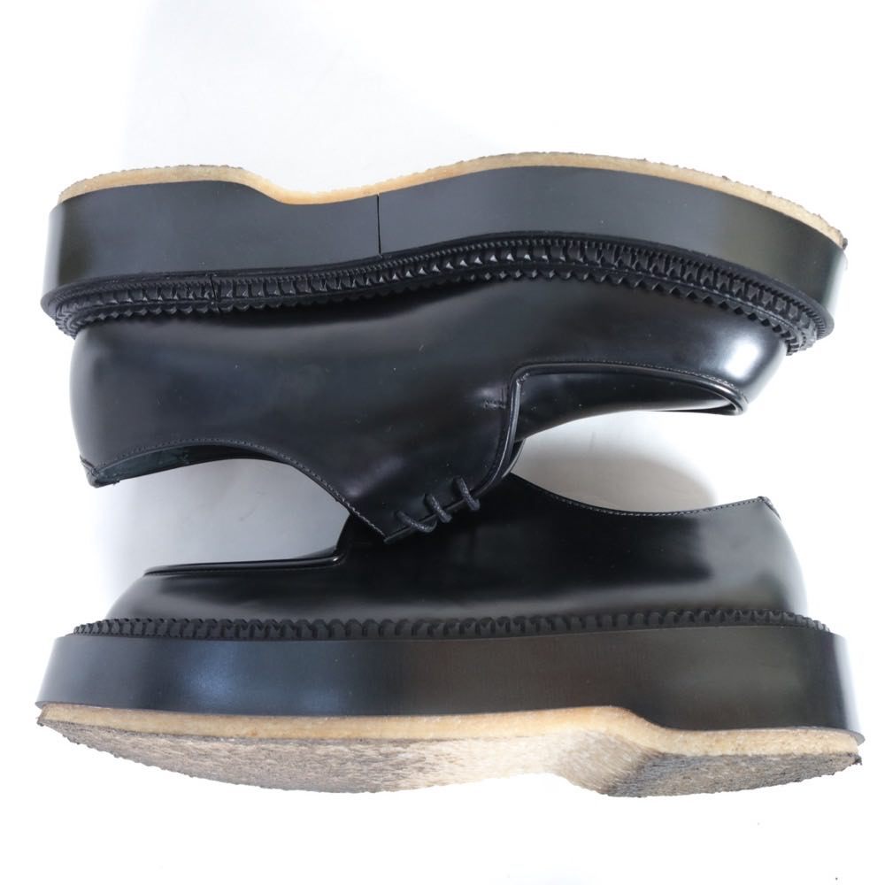 UNDERCOVER x ADIEU PARIS 20SS | Polished Leather Creeper Shoes "Black" (UCY4F03)
