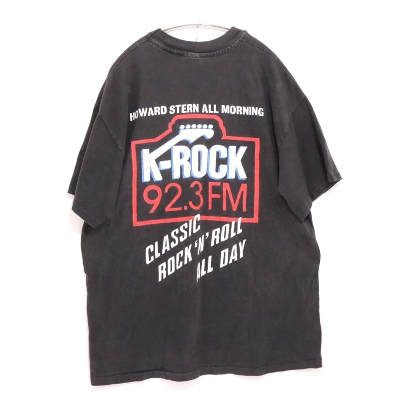 90s Vintage Howard Stern K-ROCK 92.3 FM | Logo Graphic T-Shirt Made in USA