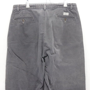 Polo Ralph Lauren 90s | ANDREW PANT 2-Tuck Slacks "Grey"