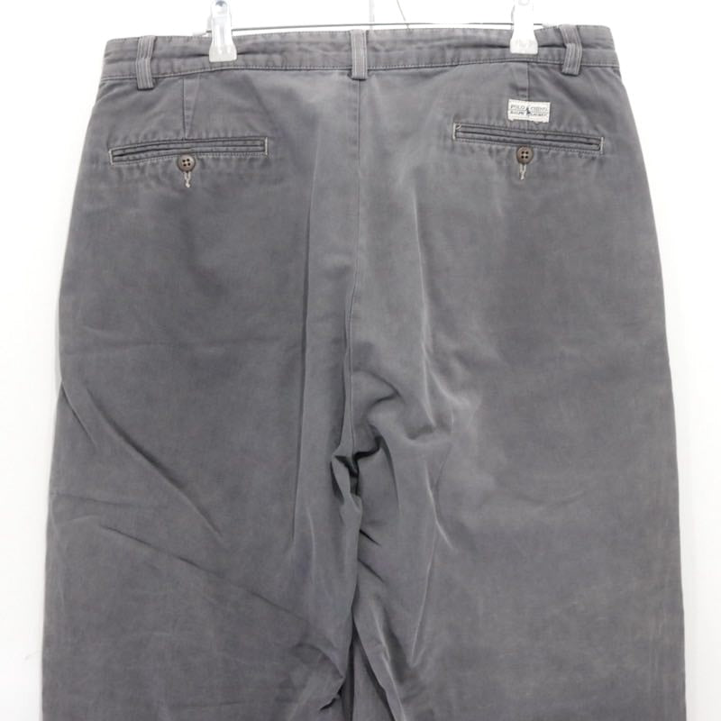 Polo Ralph Lauren 90s | ANDREW PANT 2-Tuck Slacks "Grey"