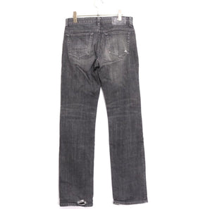 BURBERRY BLACK LABEL | Straight Denim Pants "Black" (BMS09-711-08)