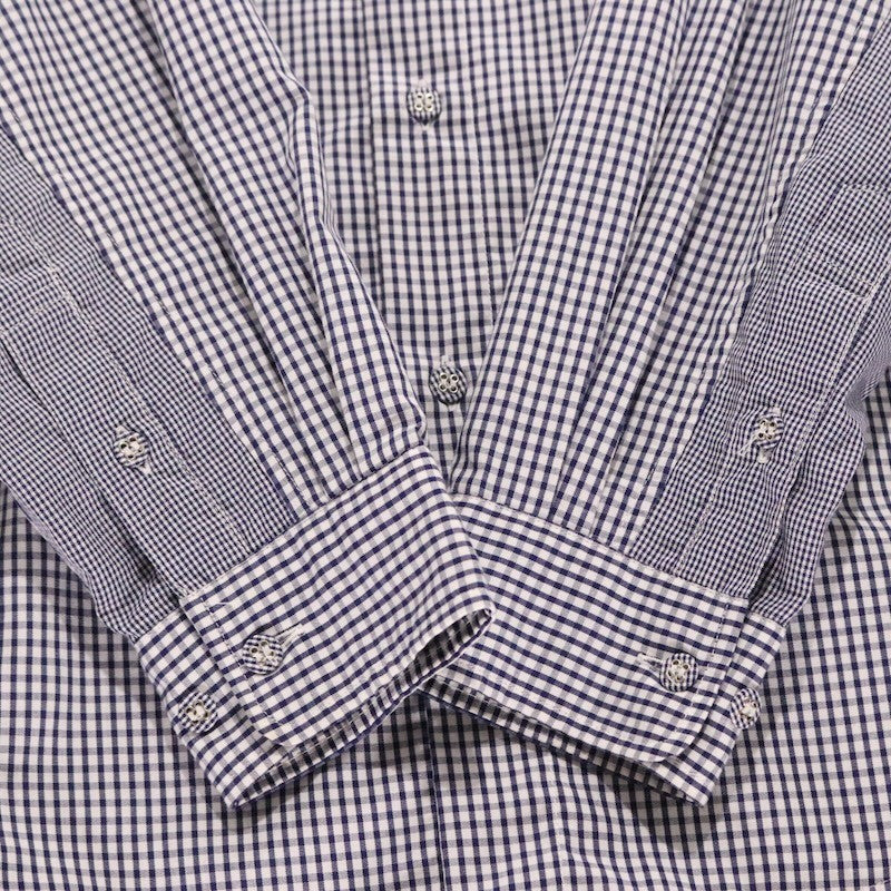 CMF OUTDOOR GARMENT 21AW | PREP L/S SHIRT CHECK "Blue/White" (CMF2102-CS03J)