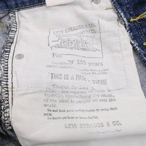 80s vintage Levi's リーバイス 503BXX 初期モデル 復刻 紙パッチ ビッグE 赤耳