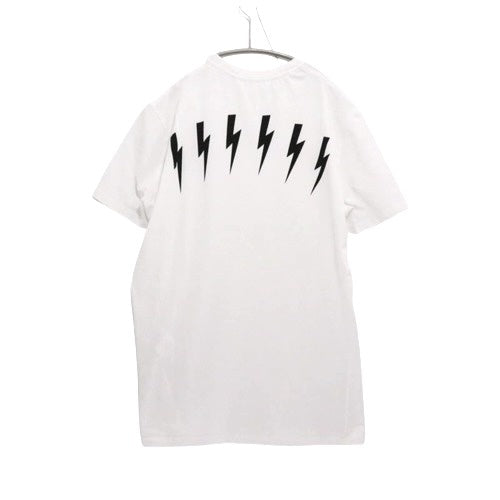 Neil Barrett | Inverted Logo T-Shirt "White" (PBJT378A G554S)