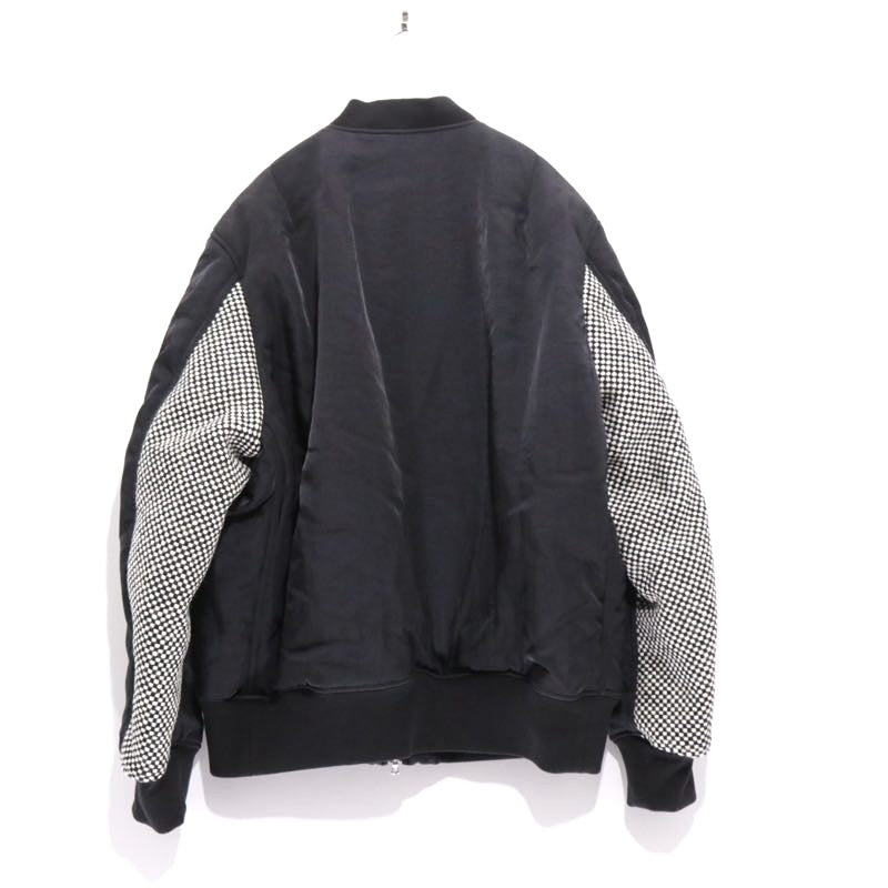 SOPHNET. 25AW | Flight Jacket "Black/Kvadrat Sisu" (SPNT-252007)