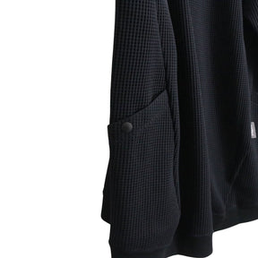 narifuri (ナリフリ)Multi Waffle Crew Neck Sweatshirt