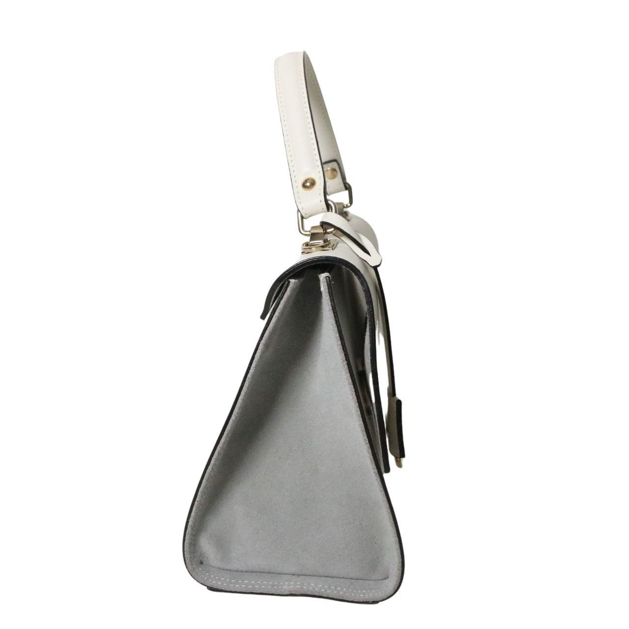 GIANNI NOTARO(ジャンニ ノターロ) Carol J. フラップ 2WAY レザーハンドバッグ