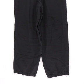 EURO VINTAGE 80s-90s | Bespoke 2Tuck Wide Tapered Slacks "GUTOS / Black"