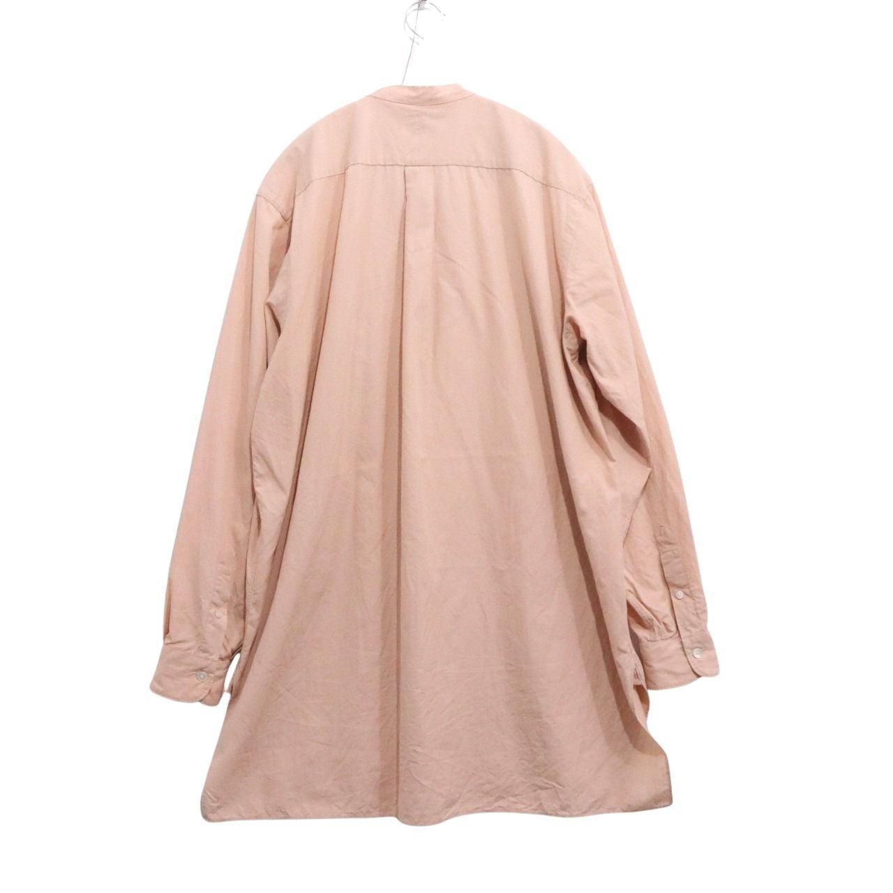 COMOLI(コモリ) 18ss バンドカラーシャツ