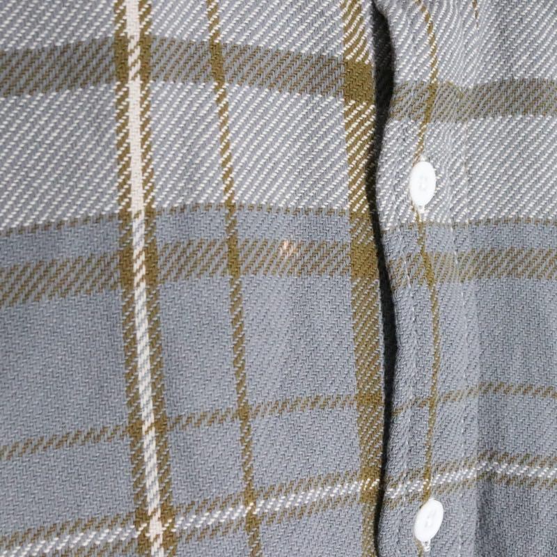 THE NORTH FACE PURPLE LABEL 2025AW | Flannel Plaid Field Shirt "Khaki/Asphalt Gray" (N25FG097)