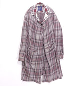 MIHARAYASUHIRO 17SS | Flannel Check Long Shirt Coat (71091178)