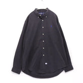 Polo Ralph Lauren 90s-00s | L/S Button-Down Shirt "Black"