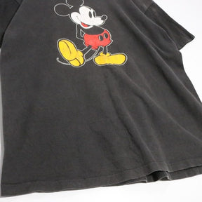 DISNEY 80s | Vintage Mickey Mouse Tee "Black / Blue Tag" (Made in USA)