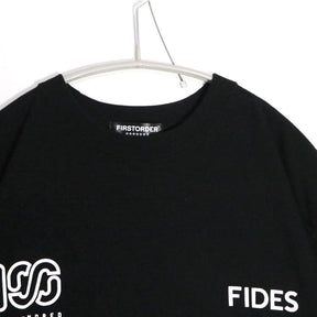 100ATHLETIC × FIDES × FIRST ORDER | S/S Tee "Black"