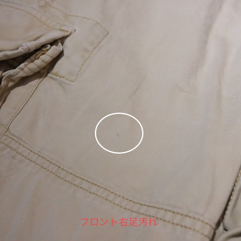 00s POLO RALPH LAUREN | Cargo Short Pants "Beige/Cotton Twill"