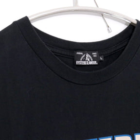 HYSTERIC GLAMOUR × MEDICOM TOY 20AW |  "BE@R & GIRL'S FACE 2020" T-Shirt "Black" (02202CT21)