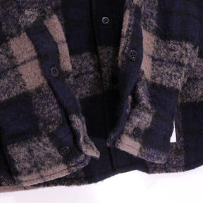 WTAPS 25AW | TXT 02 / LS / WONY. TWEED. TEXTILE "Gray / Navy" (252TQDT-SHM04)