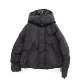 MM6 Maison Margiela 23AW | Back Brand Logo Padded Nylon Jacket "Black" (M60398-MM001)