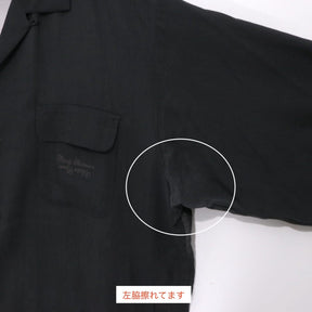 UNDERCOVER 20SS | "Cindy Sherman" Open Collar Shirt "Black"