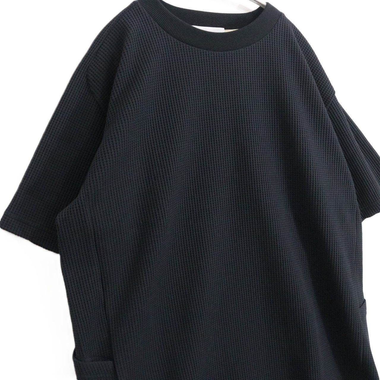 narifuri (ナリフリ)Multi Waffle Crew Neck T-Shirt