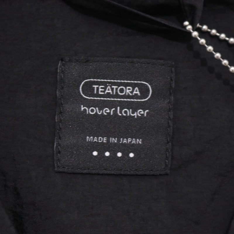 TEATORA | CAMBRIAN SHIRT S/S "Black" (TT-CB-SHT-SS-HL)