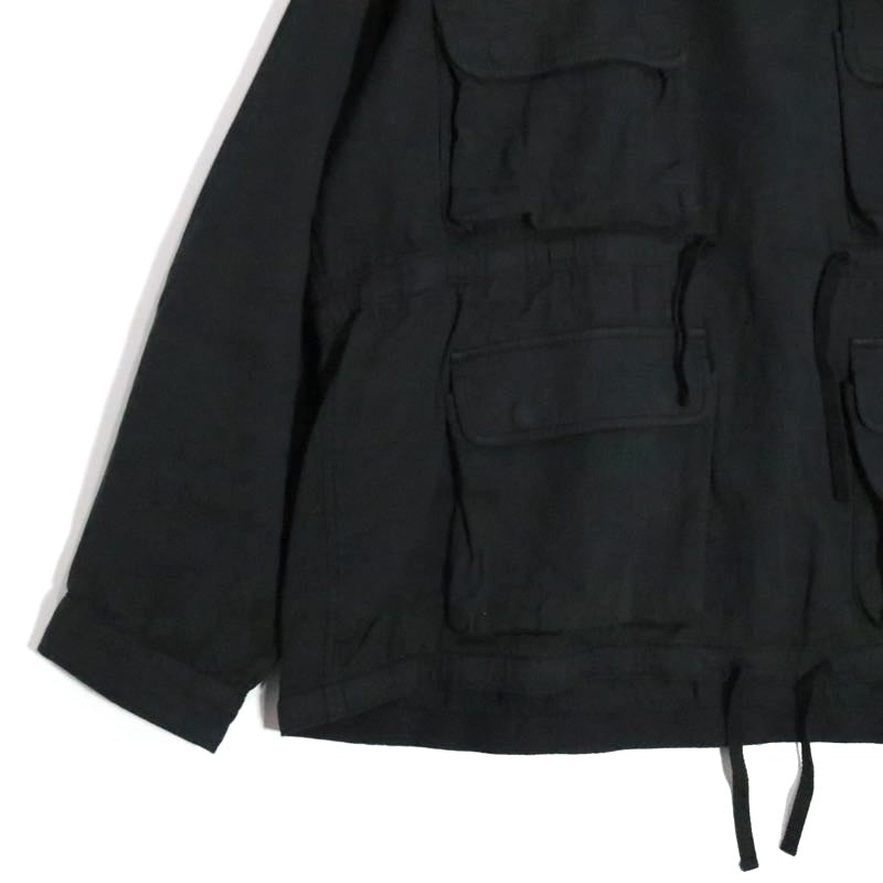 WTAPS 25AW | CHAMBER / LS / COTTON. TWILL "Black" (252WVDT-SHM04)