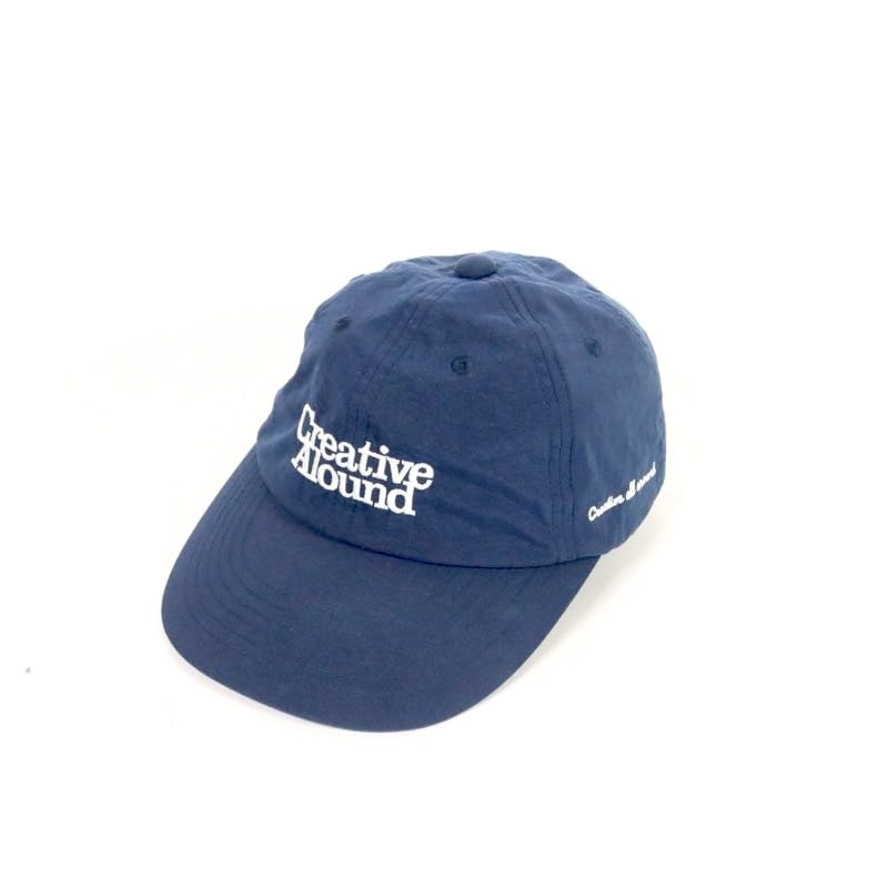 ALOUND | 6 Panel Nylon Cap "Navy/White Embroidery" (933R502)
