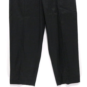 JIL SANDER | High Density Cotton Wide Easy Pants "Black" (JSMT31113M)