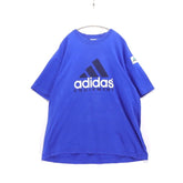 adidas 90s | EQUIPMENT Logo Print S/S Tee "Blue" (MADE IN MEXICO)