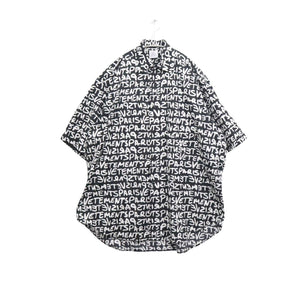 VETEMENTS(ヴェトモン) 24ss GRAFITTI PRINT S/S SHIRT