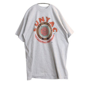 90s USA製 FRUIT OF THE LOOM vintage XL メンズ Tシャツ カットソー 半袖 シングルステッチ 1996年 SUNYAC