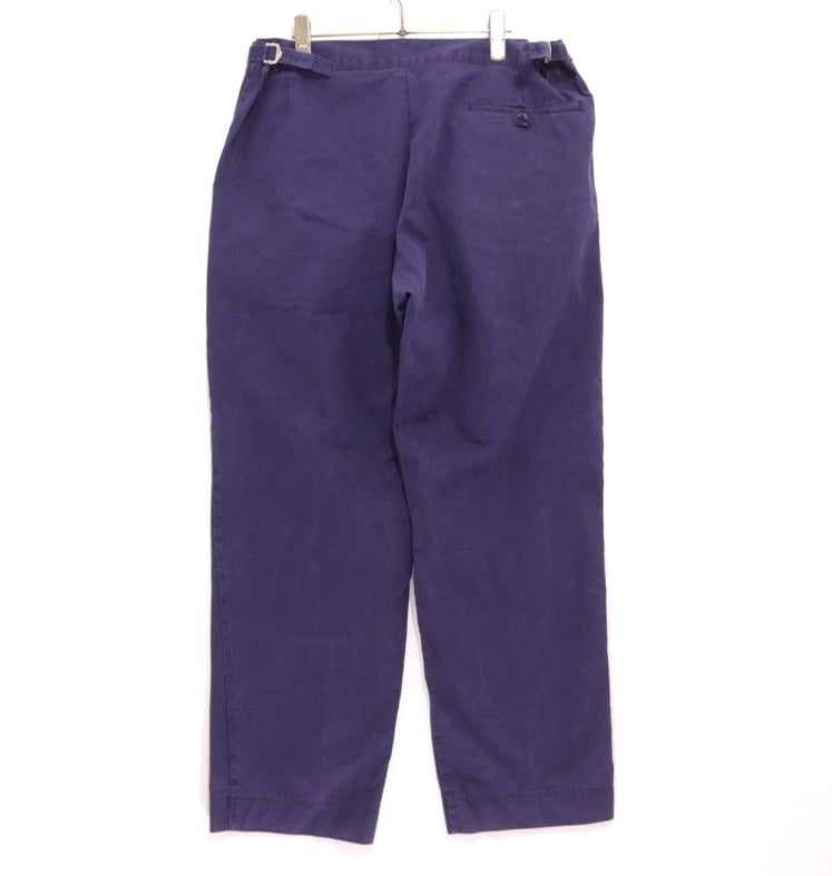 90s Vintage Royal Navy | Working Dress Trousers (Side Adjuster / OPTI Zip)