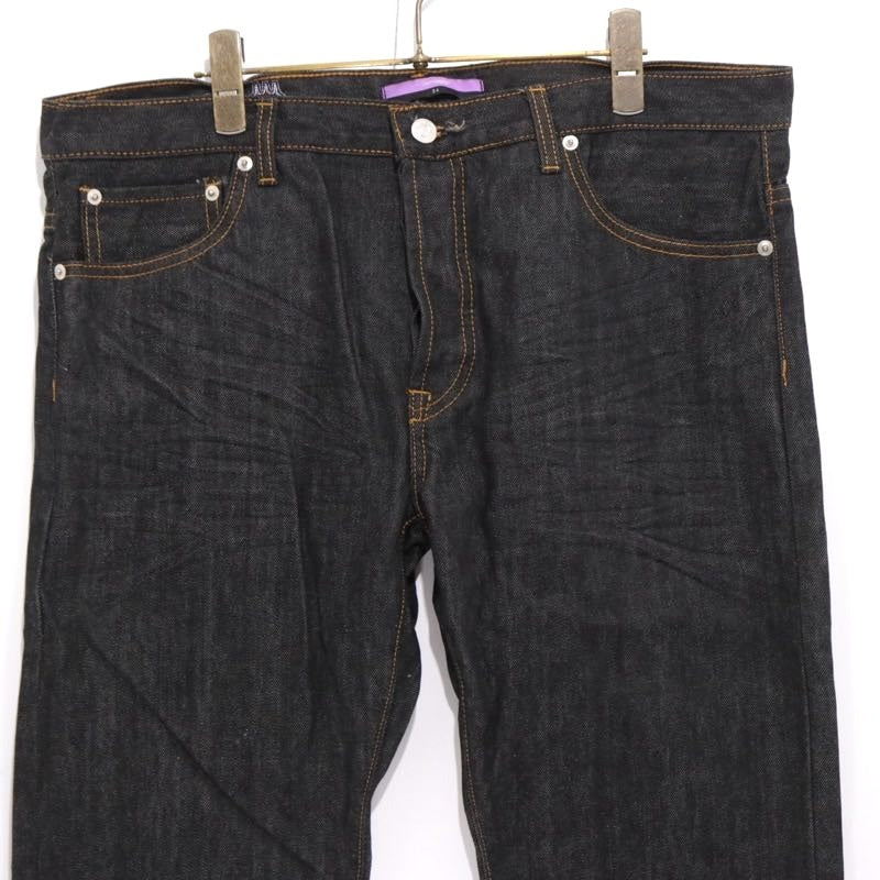 SWAGGER | Rigid Denim Pants "Dollar Patch" Slim Straight