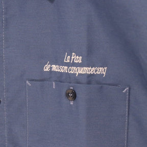 La Pita de maison cinquante cinq | Staff Work Shirt "Blue"