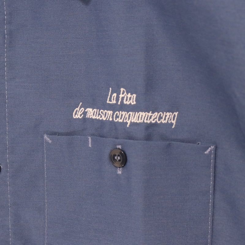 La Pita de maison cinquante cinq | Staff Work Shirt "Blue"
