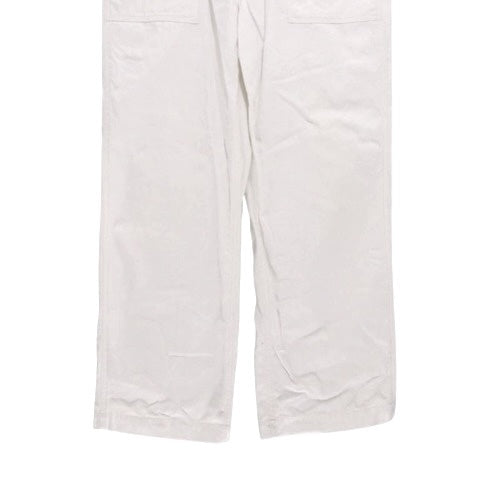 Backers | Cotton Twill Baker Pants "White"
