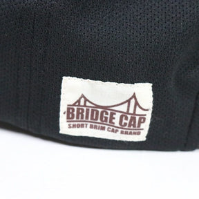 Mighty Shine | BRIDGE CAP "Black" (Cotton-Poly Hybrid)