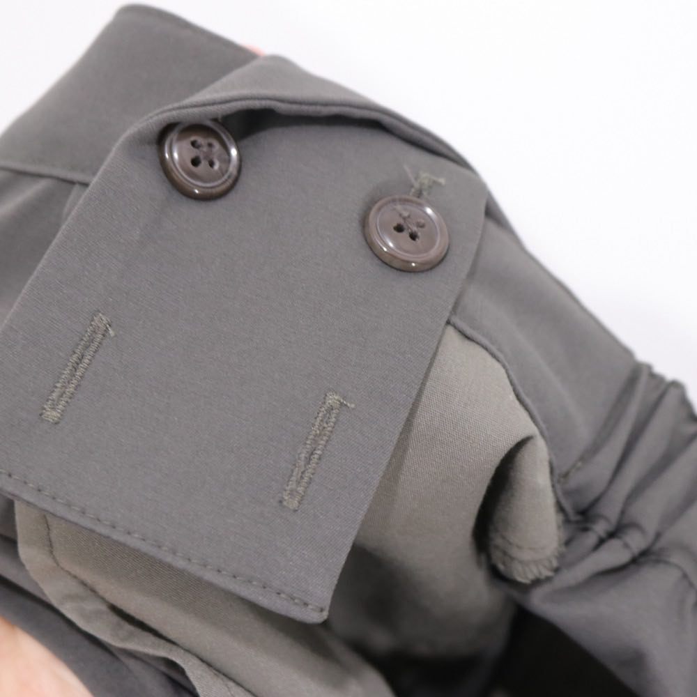 JANTZEN | Detachable Strap Wide Suspender Pants "Grey" (401R6702)