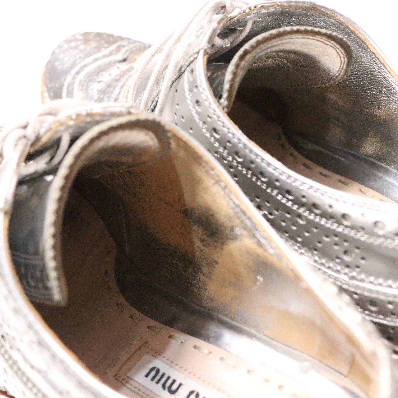 Miu Miu(ミュウミュウ) Platform Oxford Shoes