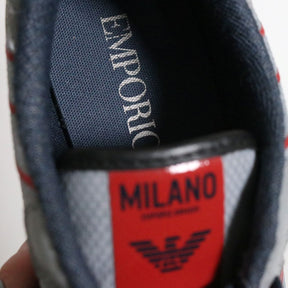 EMPORIO ARMANI(エンポリオアルマーニ) イーグルロゴ ランニングスニーカー