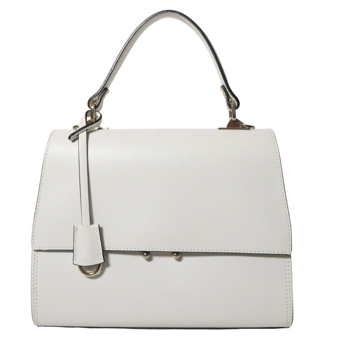 GIANNI NOTARO(ジャンニ ノターロ) Carol J. フラップ 2WAY レザーハンドバッグ