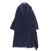 RALPH LAUREN | Cotton Bathrobe Gown "Navy"