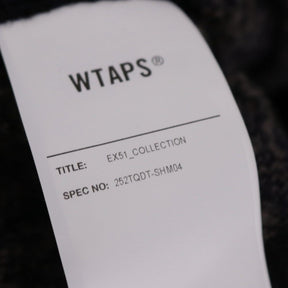 WTAPS 25AW | TXT 02 / LS / WONY. TWEED. TEXTILE "Gray / Navy" (252TQDT-SHM04)