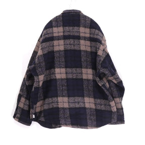 WTAPS 25AW | TXT 02 / LS / WONY. TWEED. TEXTILE "Gray / Navy" (252TQDT-SHM04)