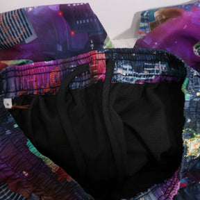 A BATHING APE 20SS | NEON TOKYO MULTI CAMO SWIM SHORTS (001SPG301023X)
