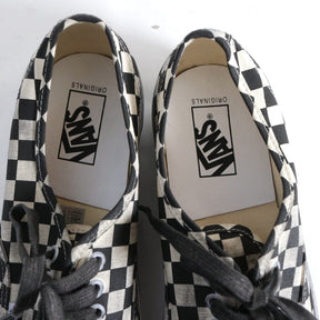 VANS VAULT | OG Authentic LX "Stressed Black / White Checkerboard" (VN0A5FBD95Y1)