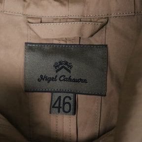 NIGEL CABOURN 20SS | MOUNTAIN PARKA "Beige / Coated Cotton" (8040030001)